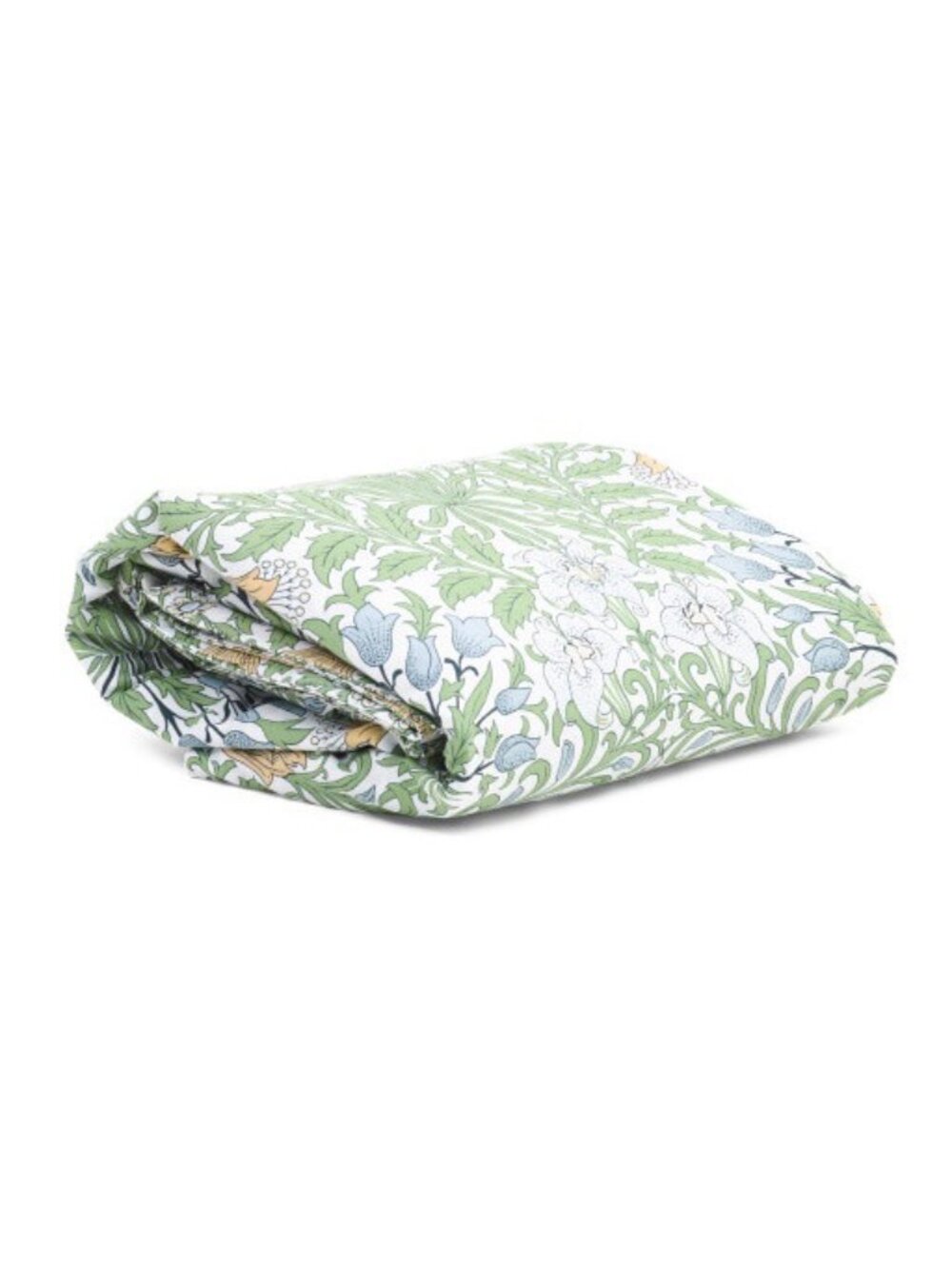 WILLIAM MORRIS QUEEN 3 PC Duvet Set Garden- Leaf Green 100%cotton - NIB - Picture 2 of 2